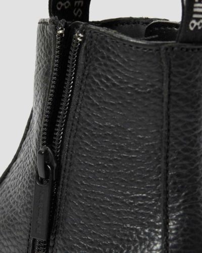 Botas Chelsea Dr Martens 2976 Cuero Zipper Para Mujer DR1476J